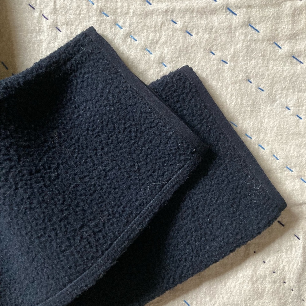 ⚫️SOLD⚫️ Everlane ReNew Teddy Sweatpants XXS EUC navy blue - Picture 9 of 14